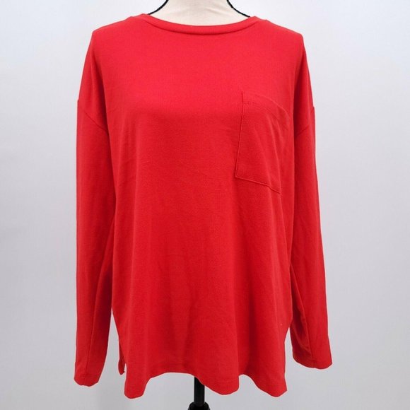 ^ NWT Women's Large Sanctuary Fuzzy Knit Pocket Sweater - Picture 2 of 10